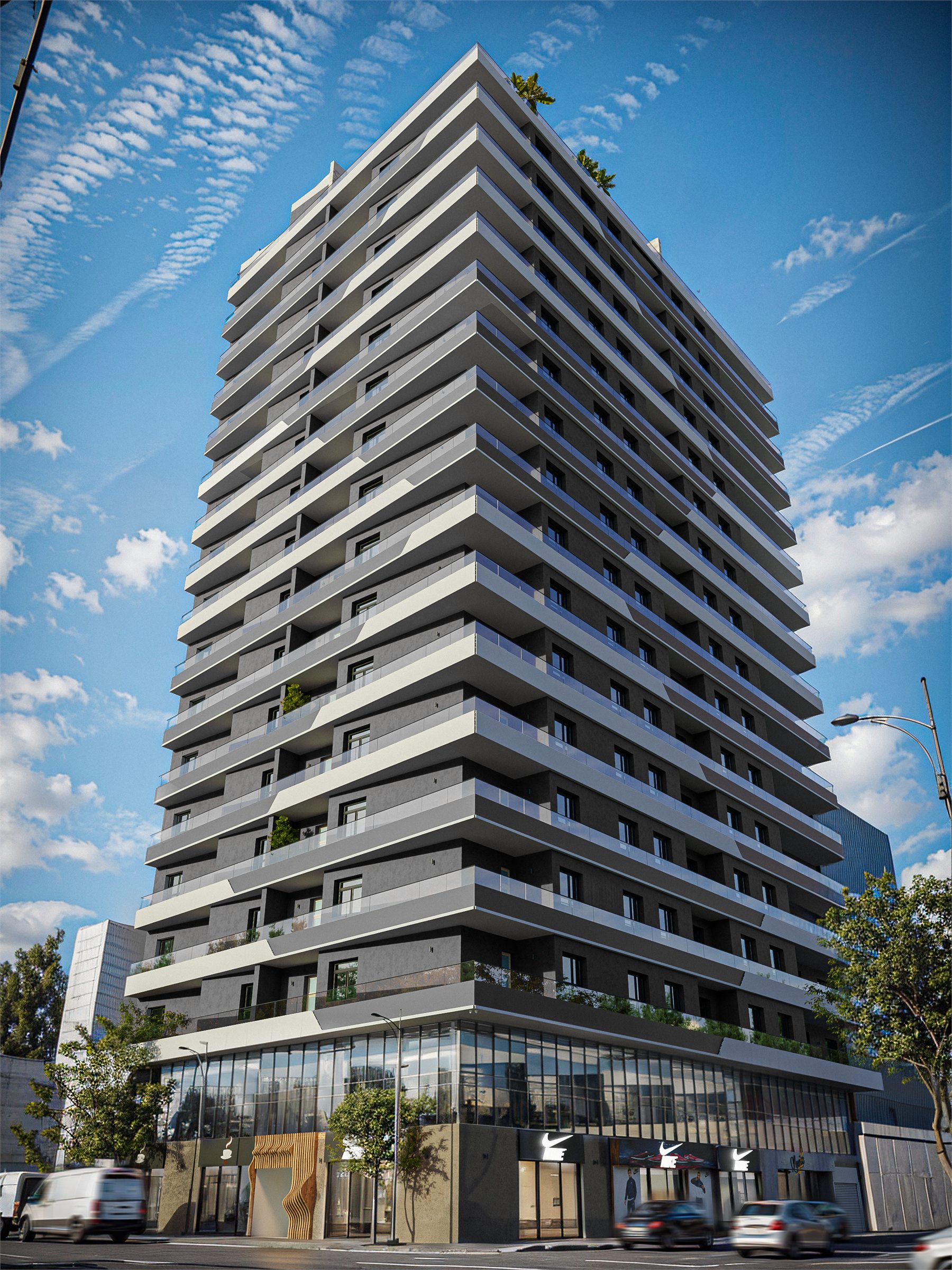 Immeuble du projet Elite